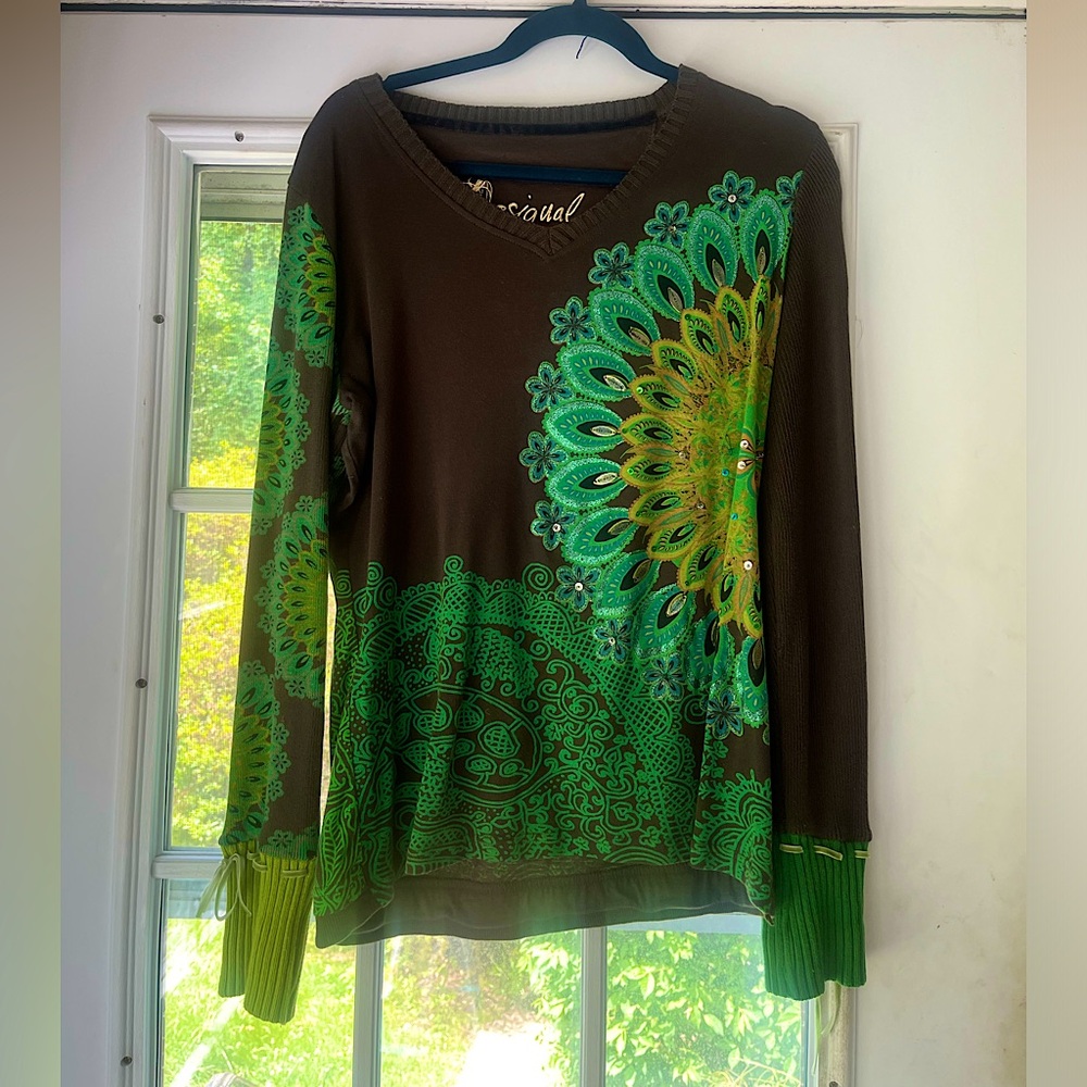 Barely worn 2010’s Desigual sweater